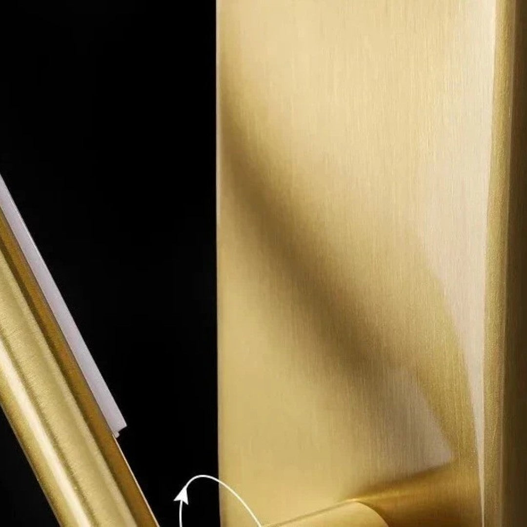Lampada da parete scandinava moderna in ferro con LED