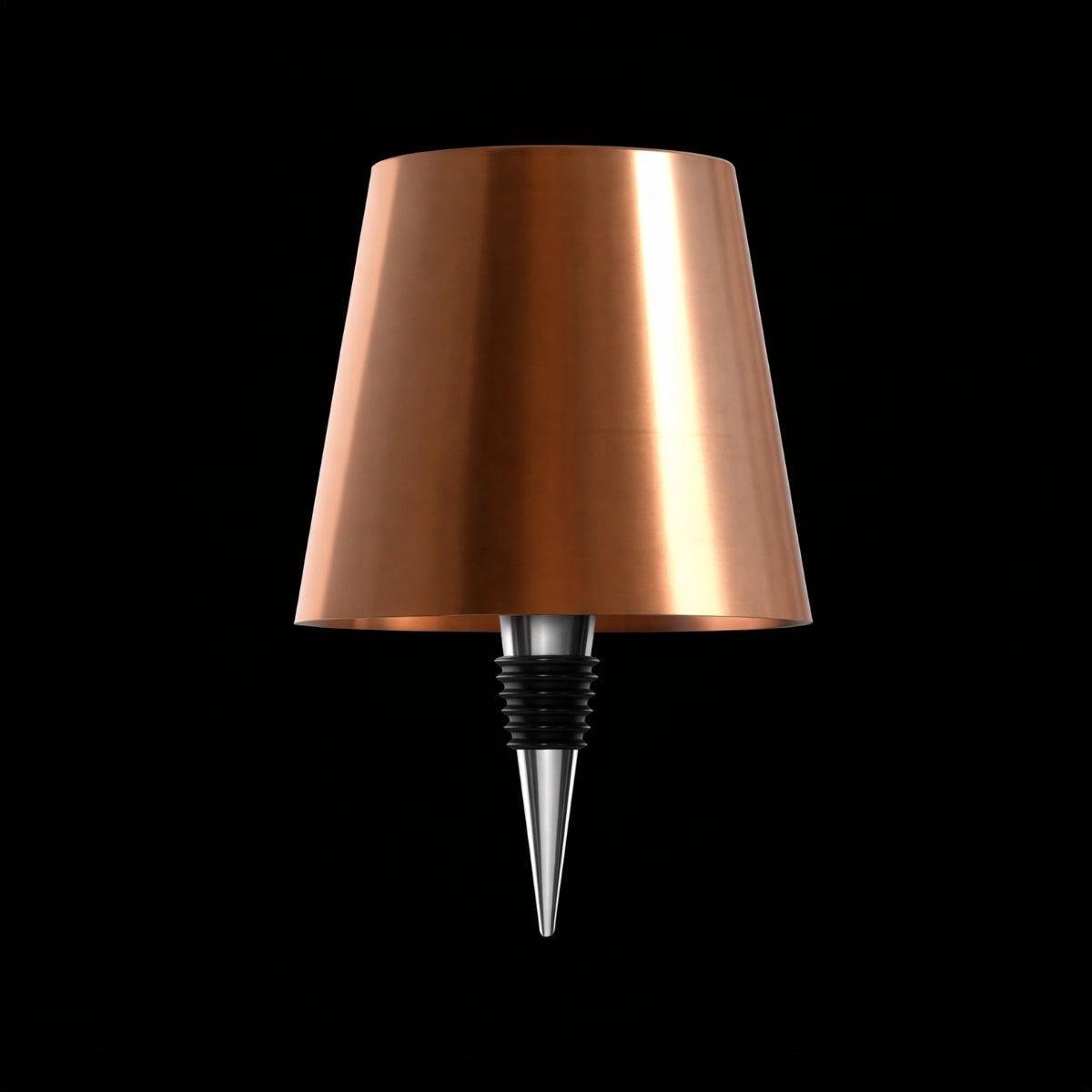 Lampada da tavolo senza fili per bottiglie con LED a batteria