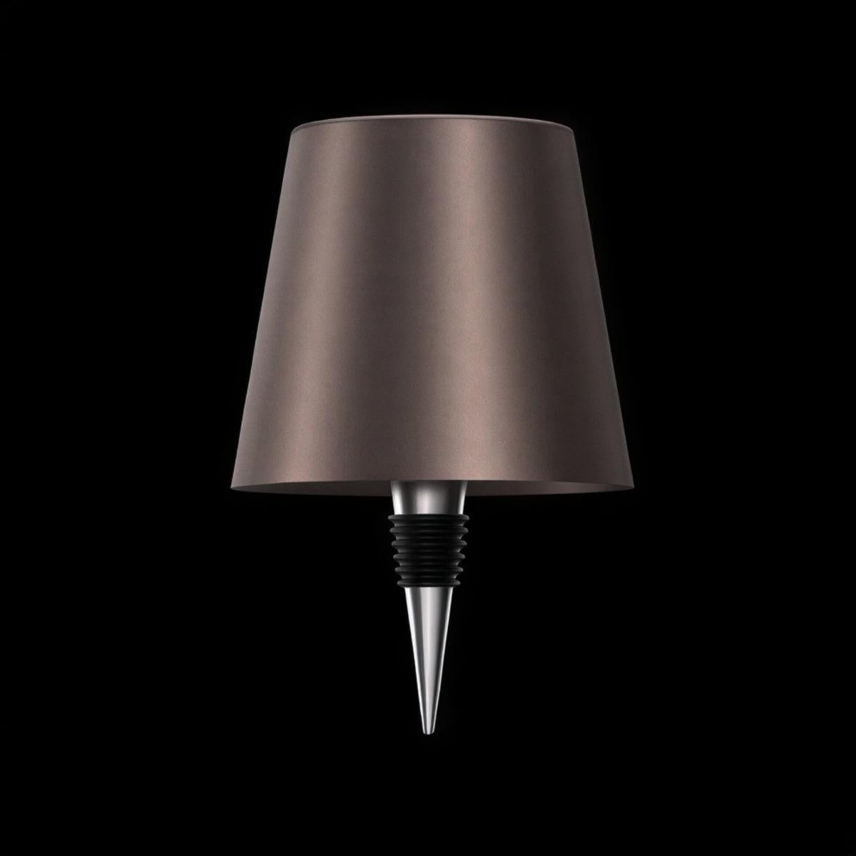Lampada da tavolo senza fili per bottiglie con LED a batteria