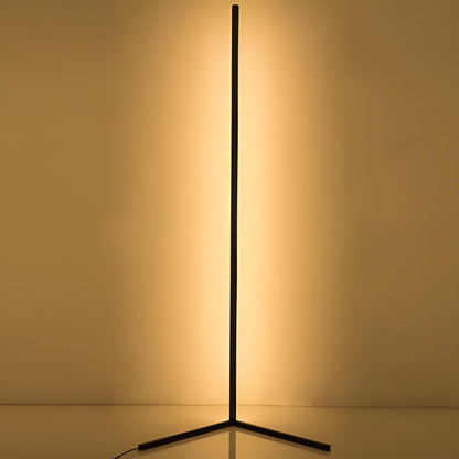 Lampada da terra moderna a barra dimmerabile con controllo della temperatura della luce