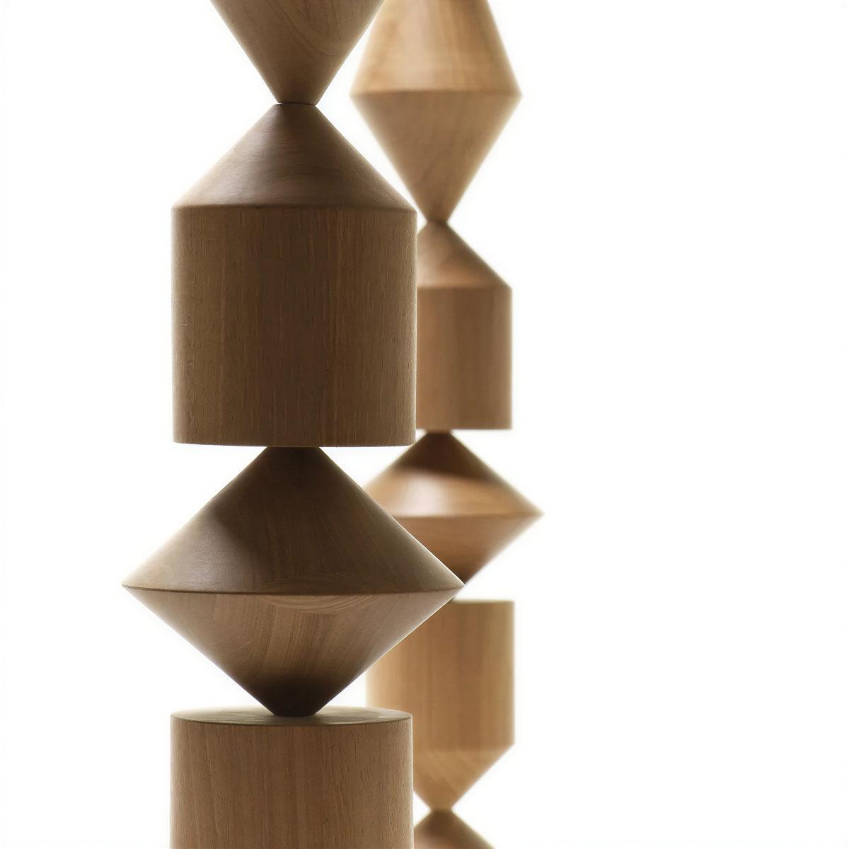 Lampada da terra moderna scultorea a luce indiretta