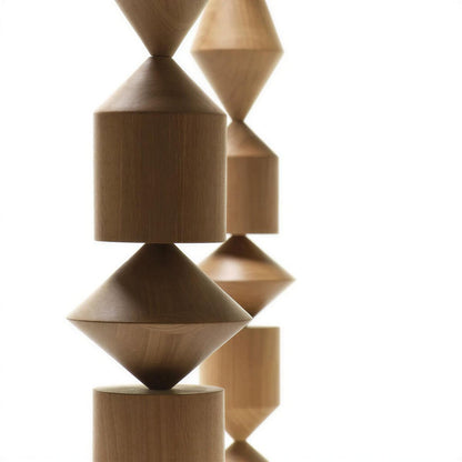 Lampada da terra moderna scultorea a luce indiretta