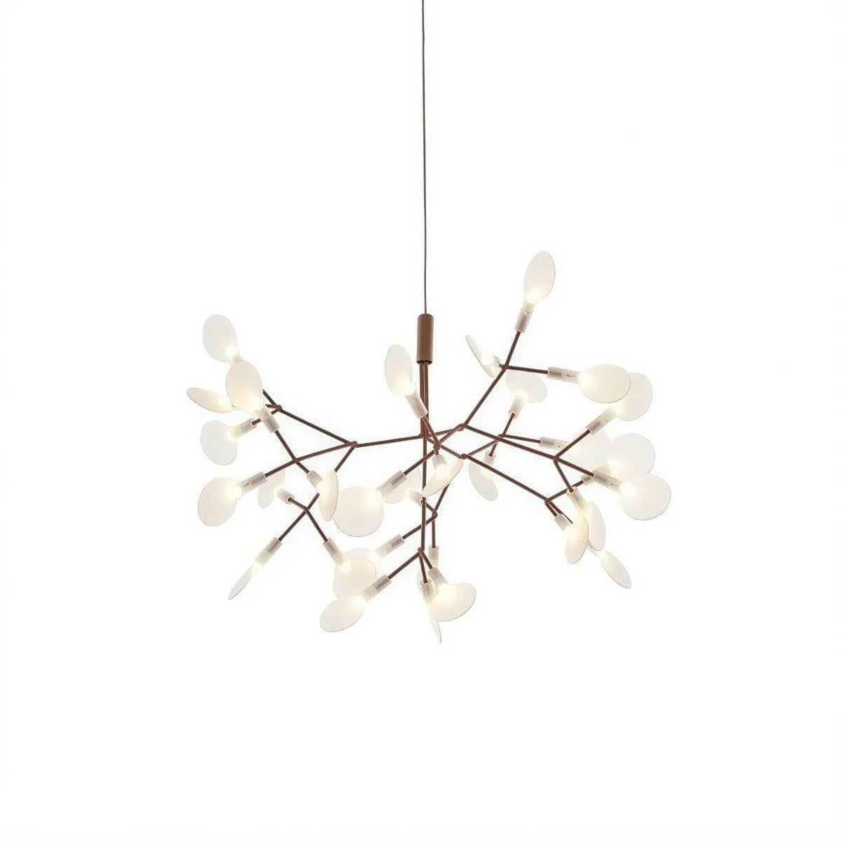 Lampadario moderno a rami Heracleum con luce LED