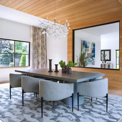 Lampadario moderno a rami Heracleum con luce LED