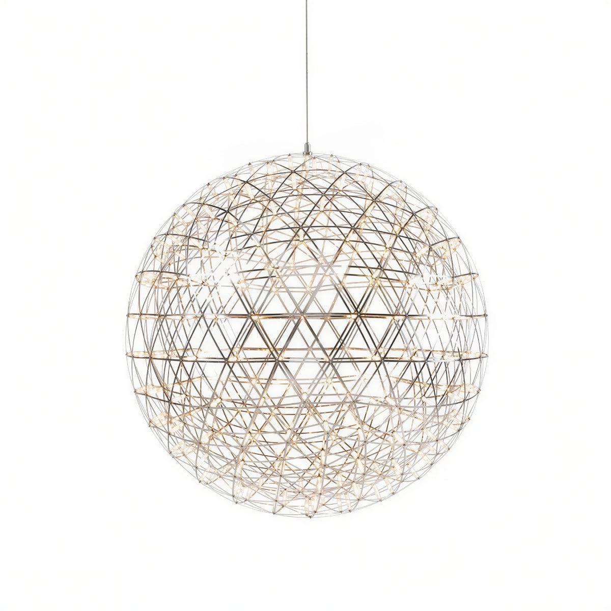 Lampadario moderno a sfera in stile globo per sala da pranzo