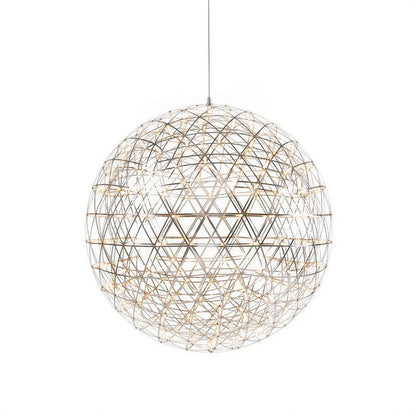 Lampadario moderno a sfera in stile globo per sala da pranzo