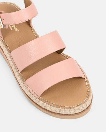 Livietta espadrillas donna con plateau intrecciato e cinturino alla caviglia, foto 3