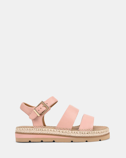 Livietta espadrillas donna con plateau intrecciato e cinturino alla caviglia, foto 6