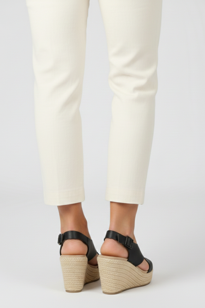 Marcellina espadrillas donna con zeppa e fasce incrociate, foto 5