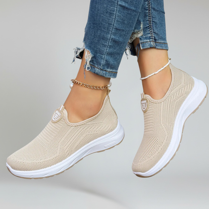 Maria Ester sneakers donna senza lacci con tomaia in rete, foto 4