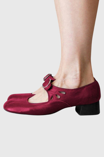 Maria Paola scarpe mary jane donna con fibbia e tacco basso, foto 2