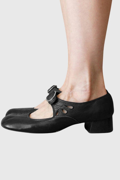 Maria Paola scarpe mary jane donna con fibbia e tacco basso, foto 8