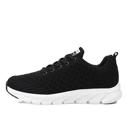 Marzia sneakers donna in rete con lacci e suola scolpita, foto 3