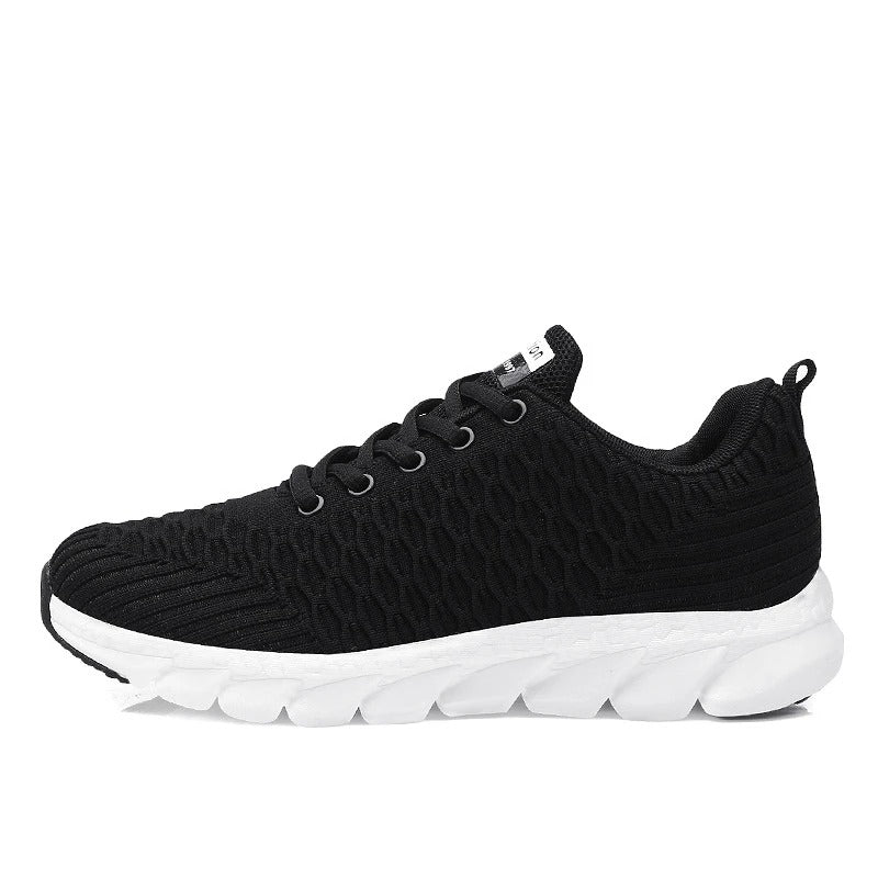 Marzia sneakers donna in rete con lacci e suola scolpita, foto 3