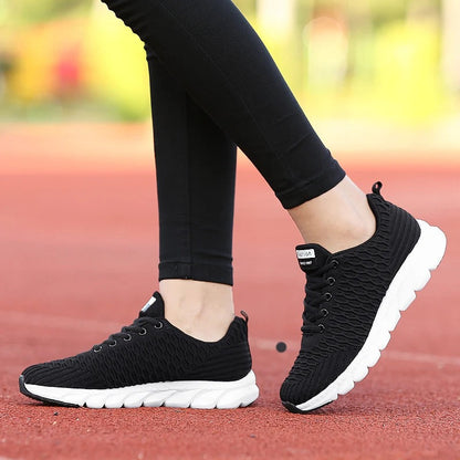 Marzia sneakers donna in rete con lacci e suola scolpita, foto 8