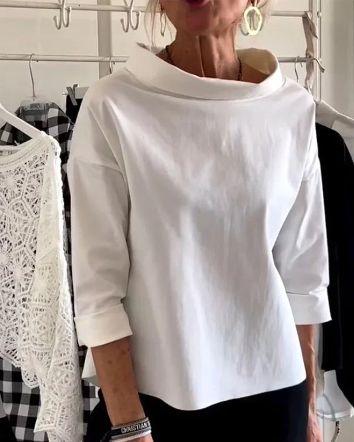 Annamaria | Blusa con scollo bateau