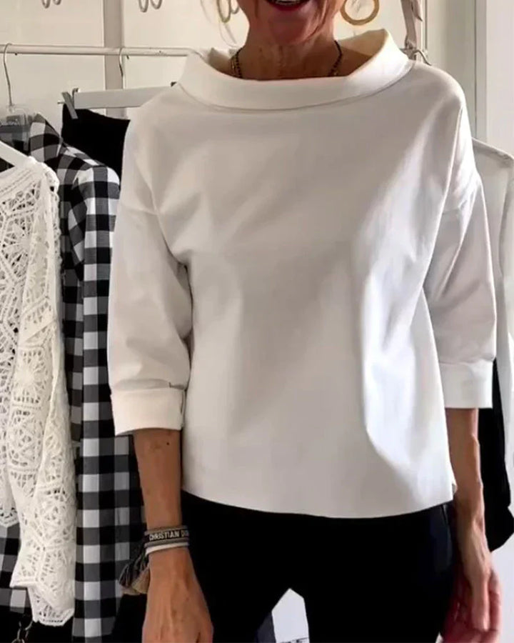 Annamaria | Blusa con scollo bateau