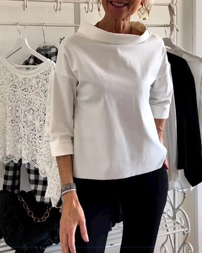 Annamaria | Blusa con scollo bateau