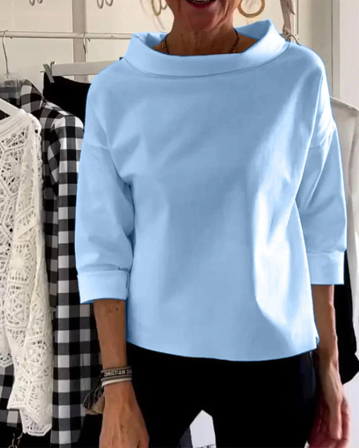 Annamaria | Blusa con scollo bateau