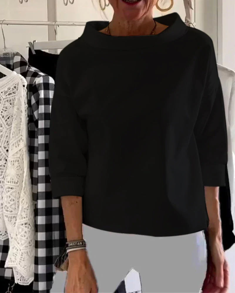 Annamaria | Blusa con scollo bateau
