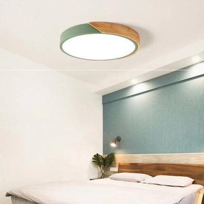 Plafoniera a soffitto circolare moderna e minimalista