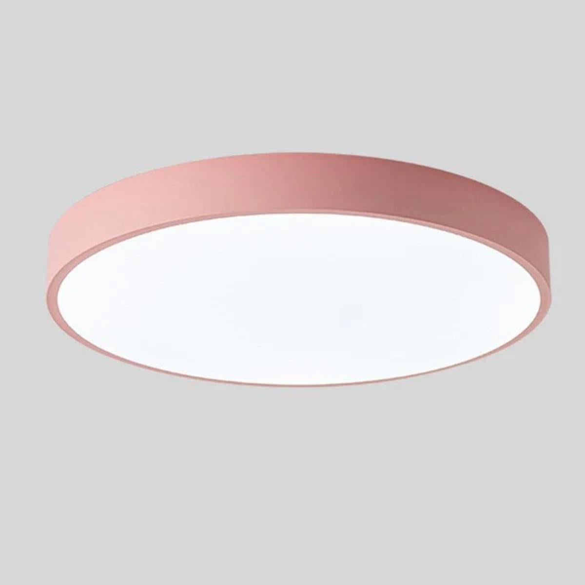 Plafoniera a soffitto circolare moderna e minimalista