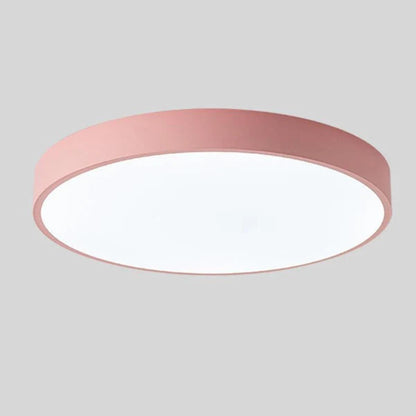 Plafoniera a soffitto circolare moderna e minimalista