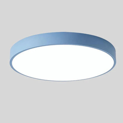 Plafoniera a soffitto circolare moderna e minimalista