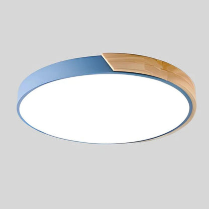 Plafoniera a soffitto circolare moderna e minimalista
