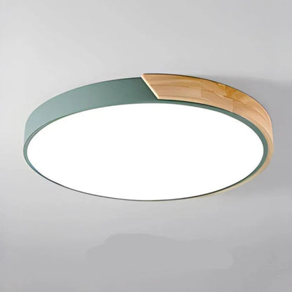 Plafoniera a soffitto circolare moderna e minimalista