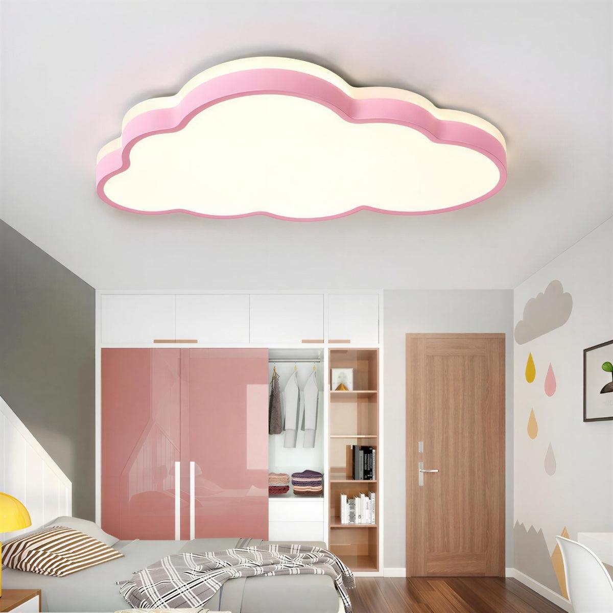 Plafoniera a soffitto decorativa a forma di nuvola