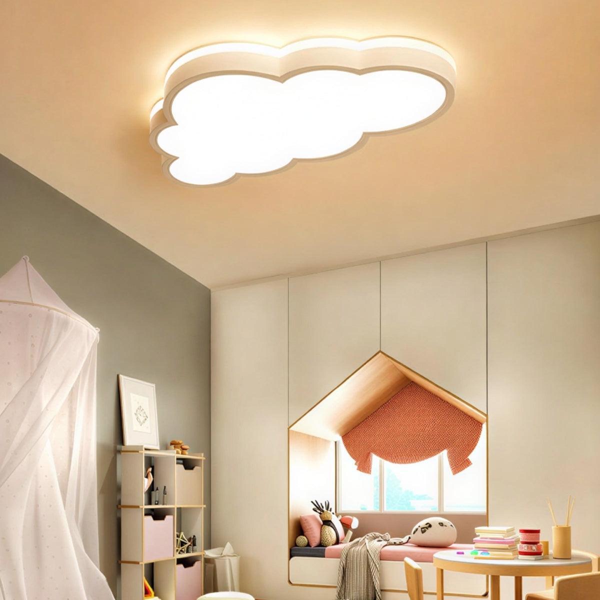 Plafoniera a soffitto decorativa a forma di nuvola