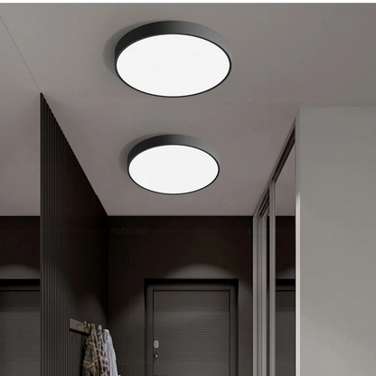 Plafoniera a soffitto LED tonda e sottile minimalista