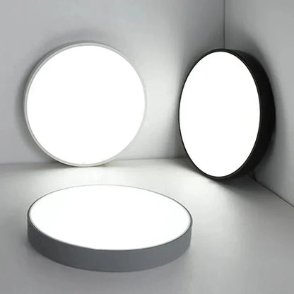 Plafoniera a soffitto LED tonda e sottile minimalista