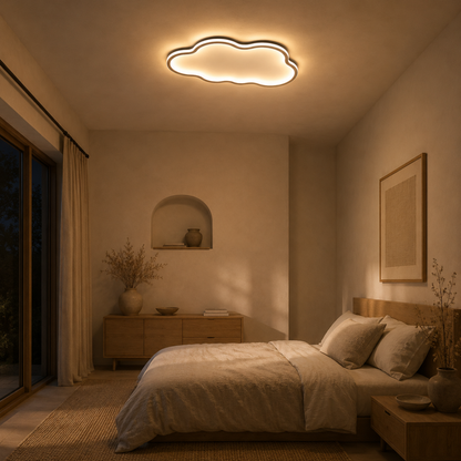 Plafoniera a soffitto moderna a forma di nuvola