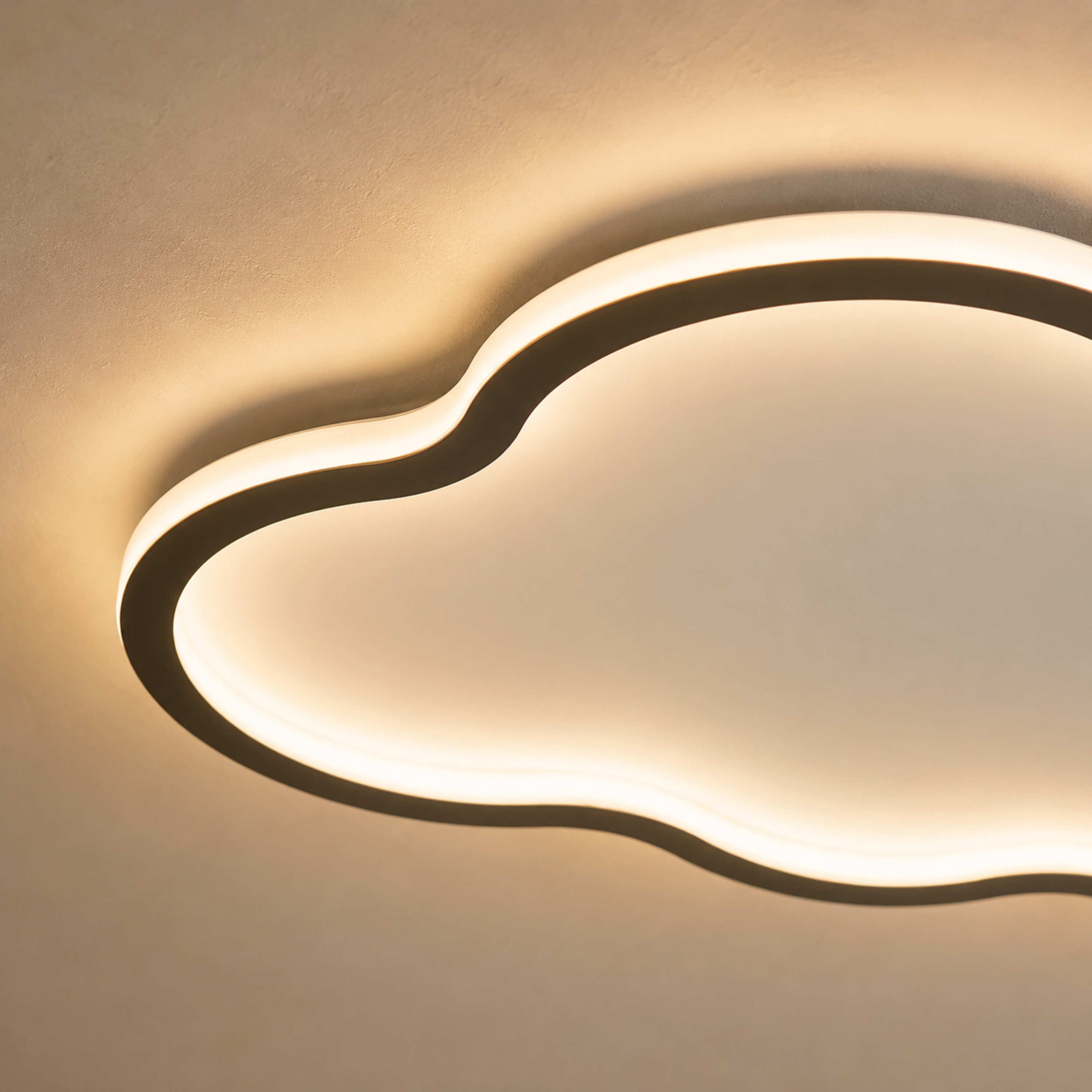Plafoniera a soffitto moderna a forma di nuvola