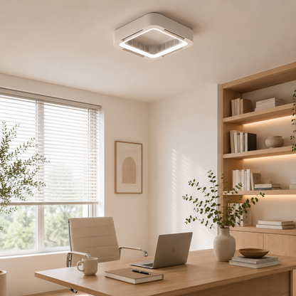 Plafoniera e lampada a sospensione moderna senza ventilatore