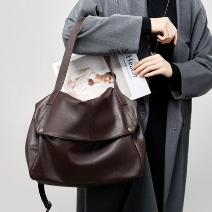 Quirina borsa a spalla donna in pelle con zip e tracolla, foto 6