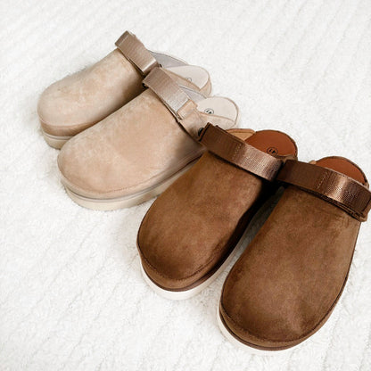 Rachele mules donna con plateau e cinturino regolabile, foto 3