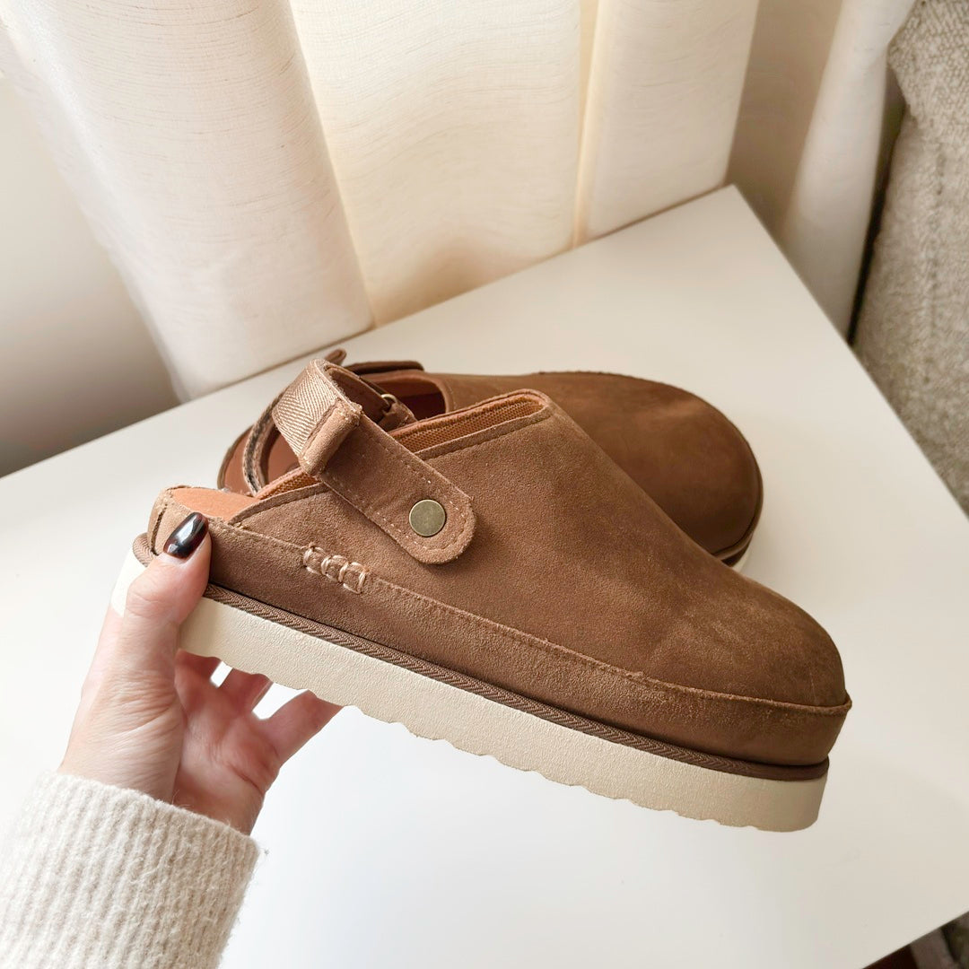 Rachele mules donna con plateau e cinturino regolabile, foto 8