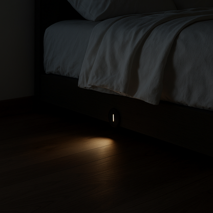 Segnapasso LED da incasso per scale con sensore di movimento