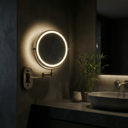 Specchio da bagno LED dimmerabile