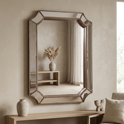 Specchio da parete moderno in stile vintage