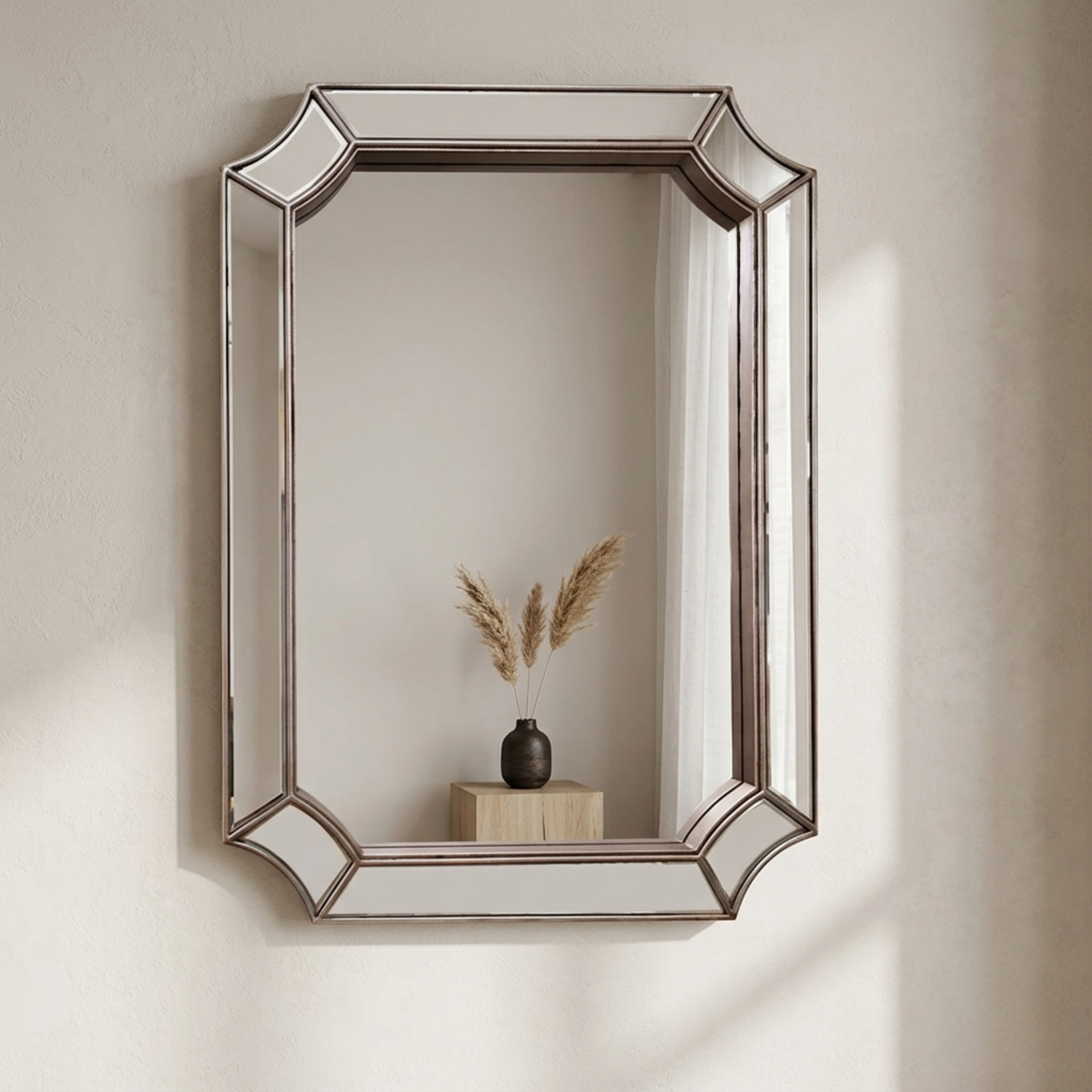 Specchio da parete moderno in stile vintage