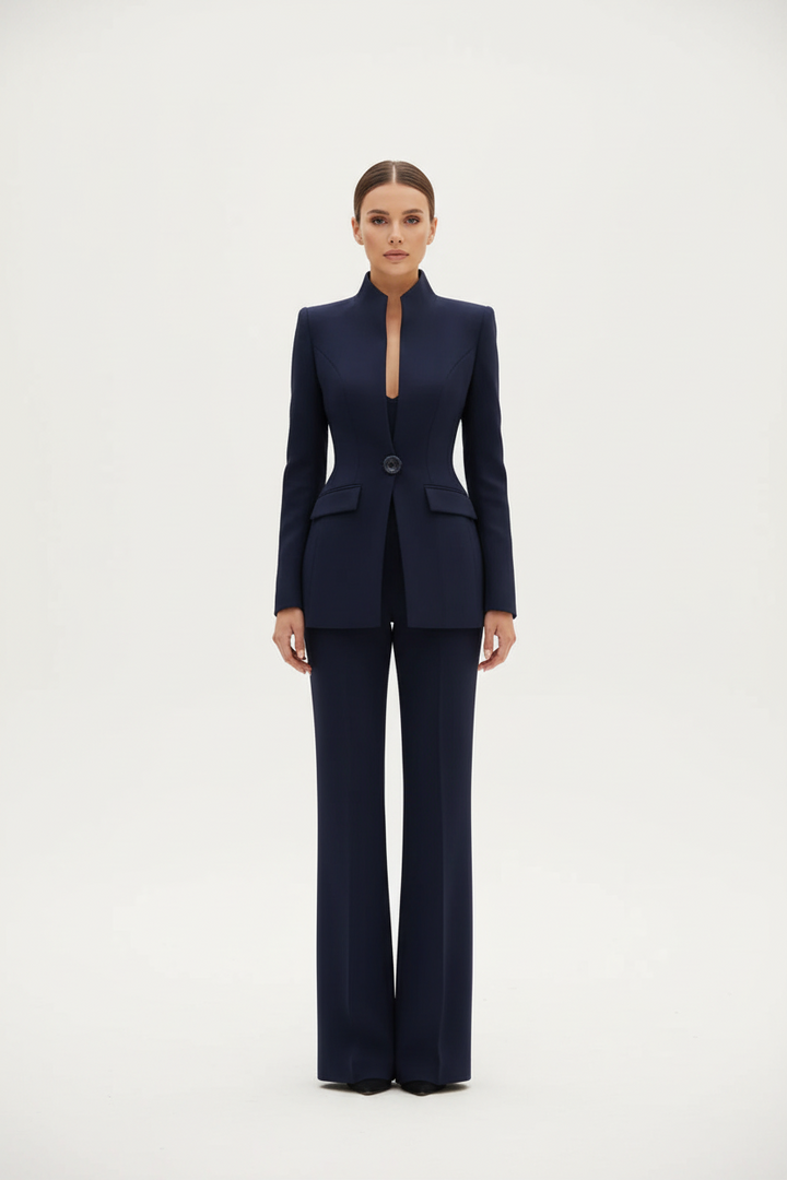 Perla | Completo blazer e pantaloni palazzo