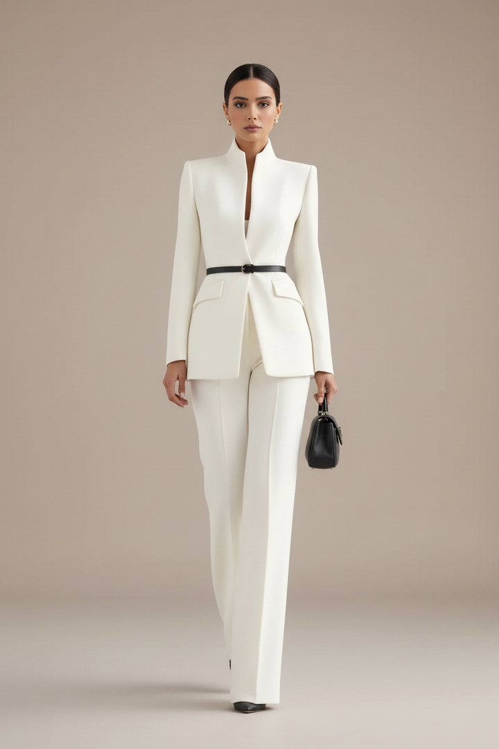 Perla | Completo blazer e pantaloni palazzo