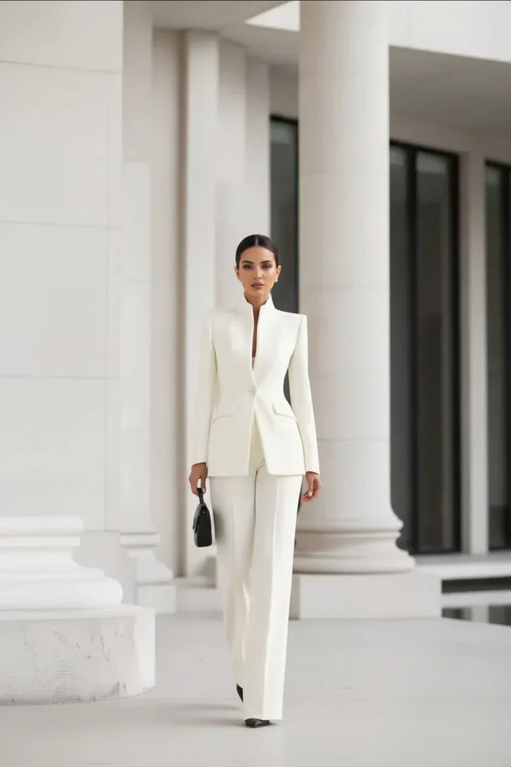 Perla | Completo blazer e pantaloni palazzo
