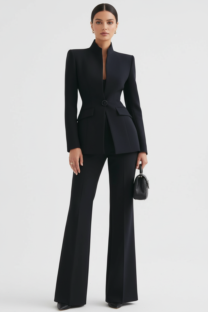 Perla | Completo blazer e pantaloni palazzo