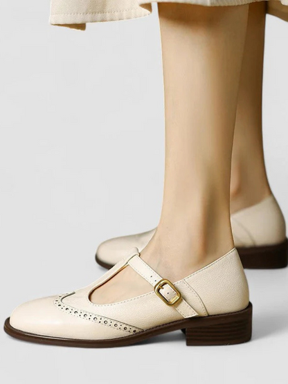Tullia scarpe mary jane donna con cinturino a t e tacco basso, foto 1