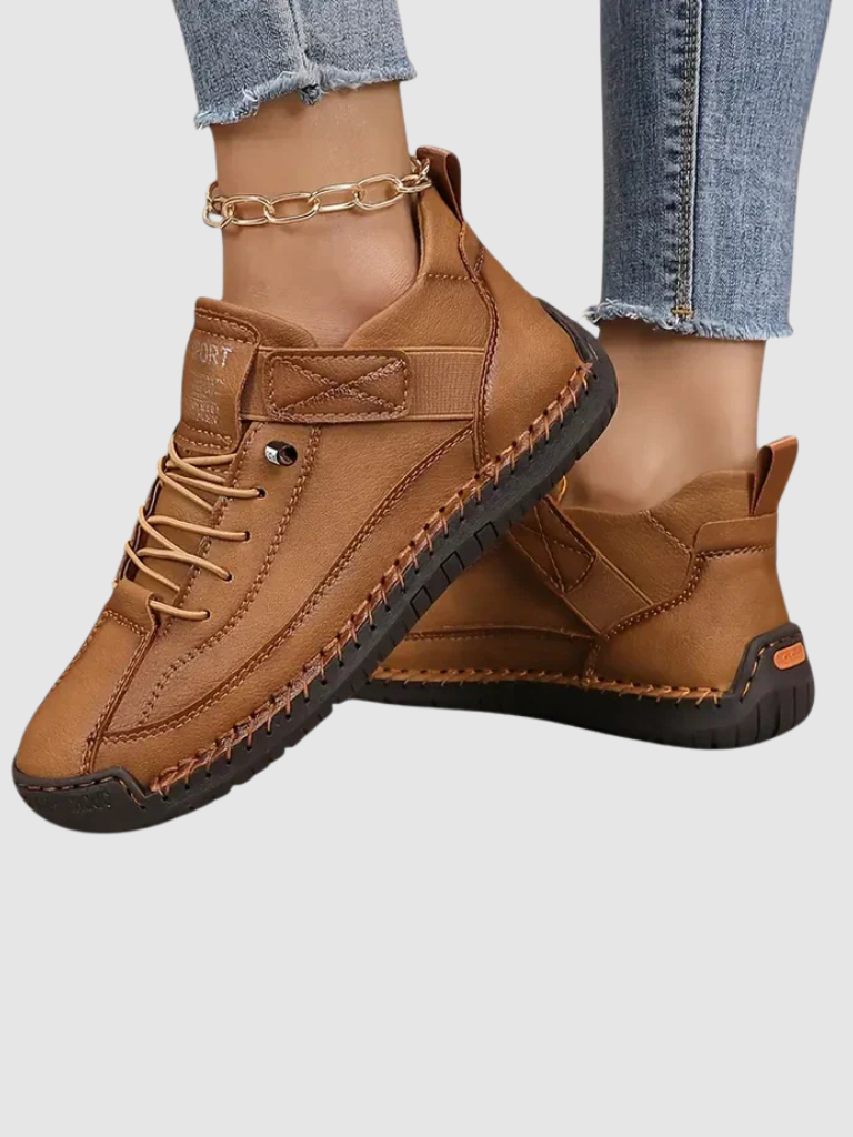 Vanda sneakers donna con lacci e cinturino a strappo, foto 2